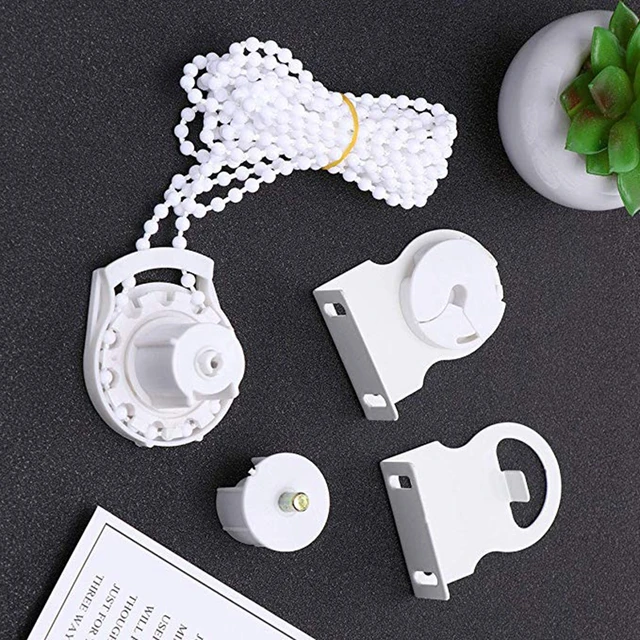 Függönyhenger Lánc Henger Árnyék Vak Gyöngyös Zsinór Tengelykapcsoló Fémmag Redőnyök Csatlakozók 1 Csatlakozó Készlet - Image 5