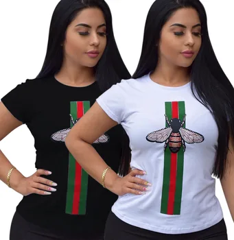 

Womens Casual O Neck Shot Sleeve Printing T Shirt Tops