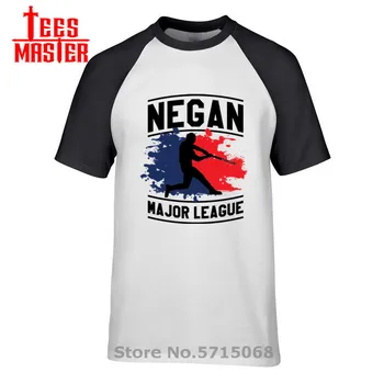 

The Walking Dead Negan Retro T-Shirts Negan Lucille T Shirt Latest Design Fashion Short-Sleeve Man Tshirt Male Hipster Top Tees