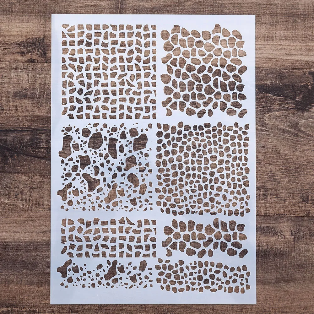 A4 Stencils for Wall Painting DIY Scrapbooking Photo album Paper Card Making Craft Decorative Embossing Template