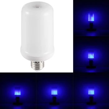 

Hoting Creative 4 modes+Gravity Sensor Flame Lights E27 LED Flame Effect Fire Light Bulb Flickering Emulation Decor Lamp