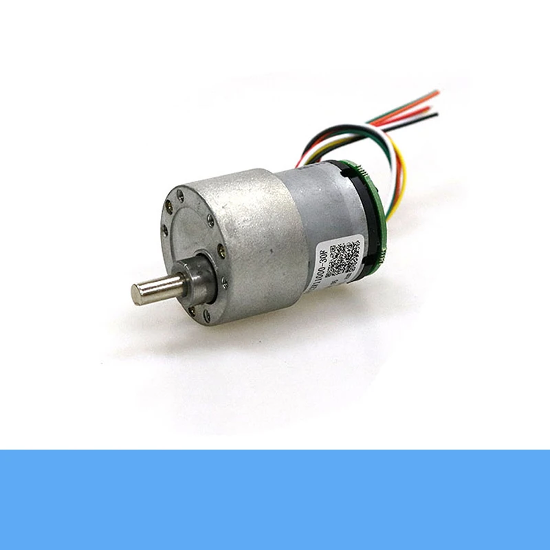 Высокий крутящий момент DC Шестерни ed мотор 37GB-520 металлический Шестерни 12V с ультратонкой оправой 37 мм мотор с Холла энкодера Скорость отзывы для RC умный робот шасси автомобиля части «сделай сам»