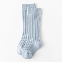 13 Colors Boys And Girls Cotton Socks Casual Ribbed Knee High Baby Long Tube Socks Bootes Socks Children Leg Warmers Socken 6