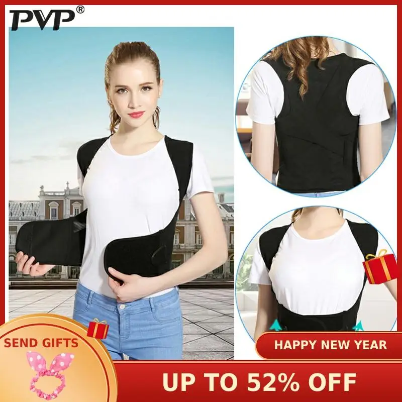 Back posture corrector for men / women doctor adjustable clavicle back shoulder Lumbar support belt Posture corrector