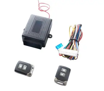 

100sets Car Alarm Systems Auto Remote Central Kit Door Lock Locking Vehicle Keyless Entry System with 2 Remote Control