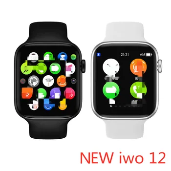 

Smart Watch iwo 12 Mini Series 5 IP67 waterproof Always Bright Screen Heart Rate Band Blood Pressure Smartwatch For IOS Android