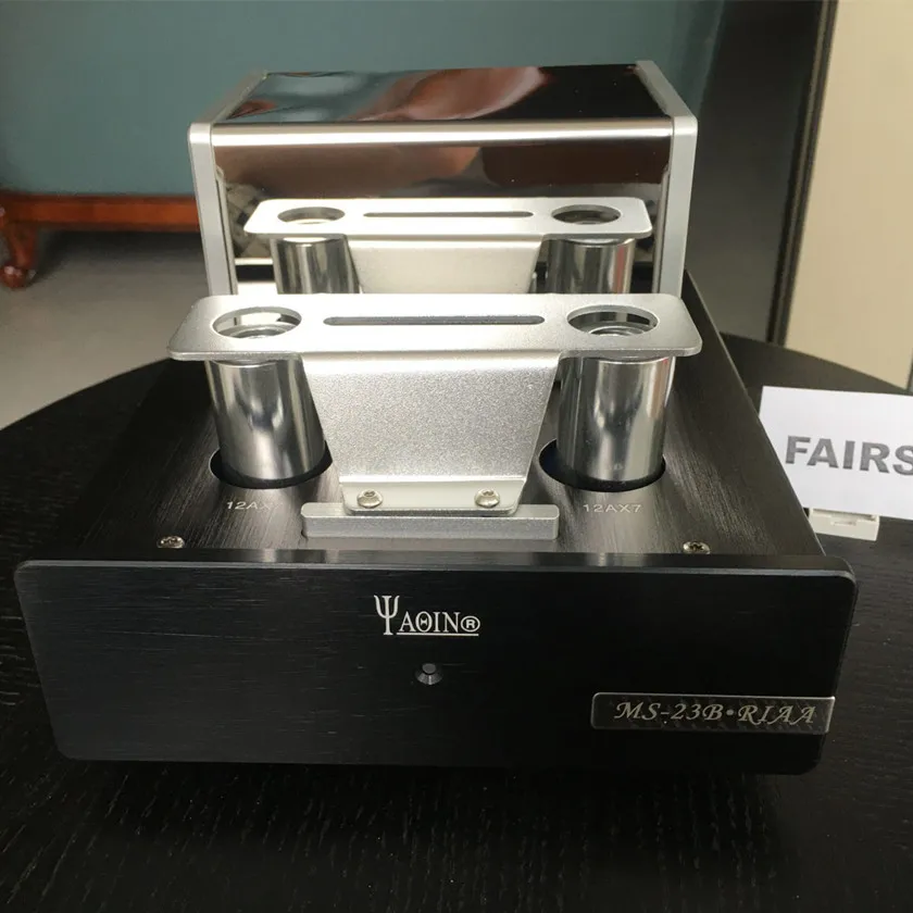 YAQIN MS 23B усилитель клапанной трубки фонокорректор мм RIAA проигрыватели Hi Fi стерео