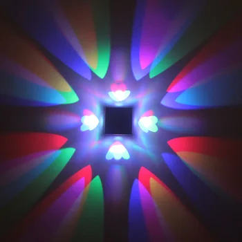 

Heart-shaped Love shape projection wall light LED 3W Fashionable Decoration Aluminum Square Wall Lamp
