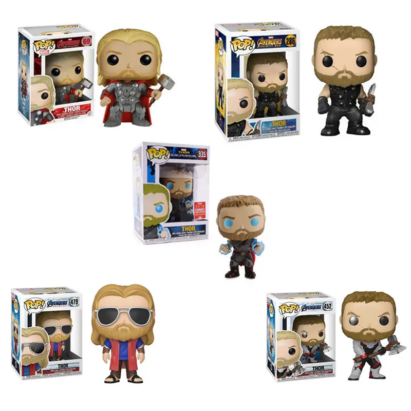 Funko pop Marvel Мстители и Тор Stormbreaker Фигурки Коллекция игрушек для детей