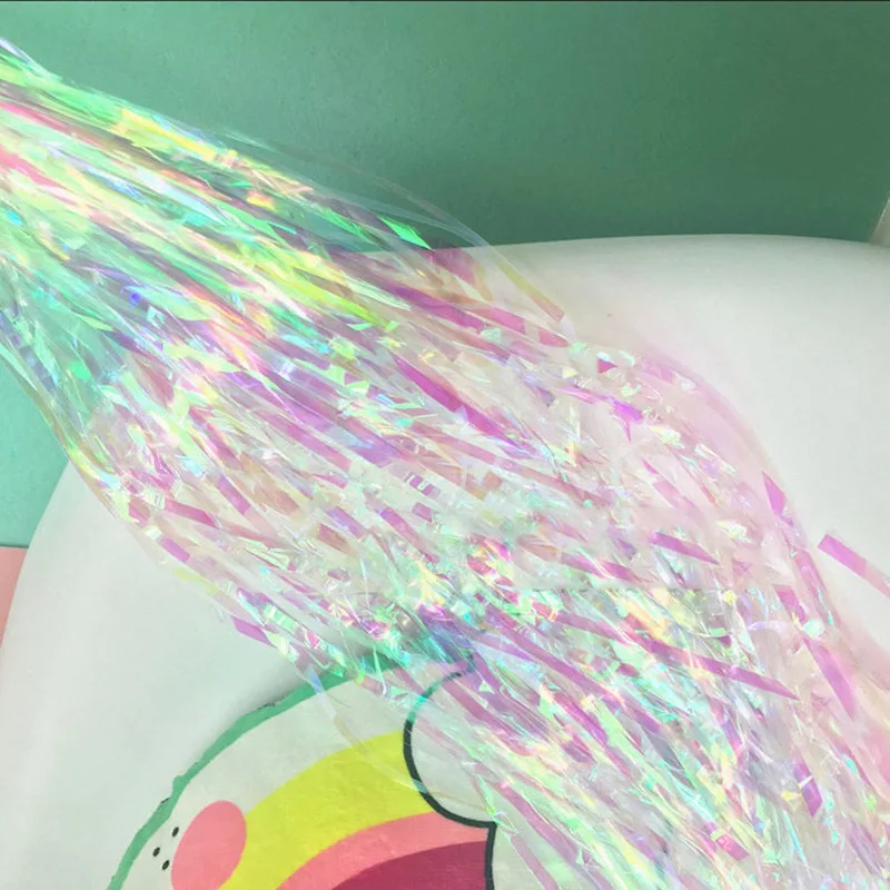 

OLenovo Christmas Decorations for Rain Wire Decoration Tassel Curtain Birthday Party Decoration Silk Curtain Rainbow New Year