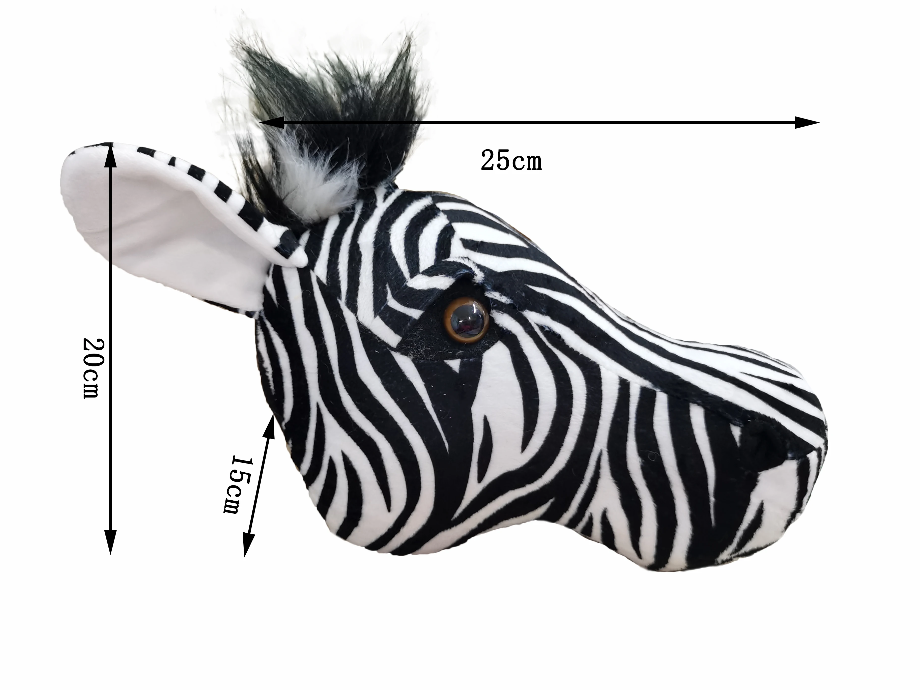 Zebra Hunting decorations hunter safari wall decoration stuffed animals lifelike reallife for nursery or kids room forest