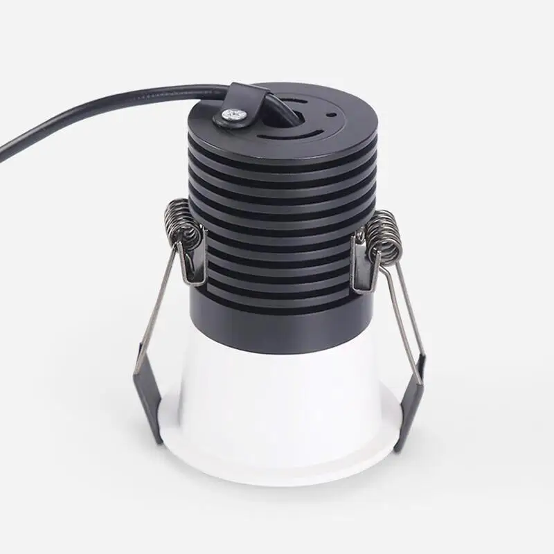 Dimmable Recessed Anti Glare COB LED Downlights 7W 9W 12W 15W LED Ceiling Lamps 110~240V Ceiling Spot Lights Indoor Lighting led downlight,recessed ceiling spotlight,ceiling lamps