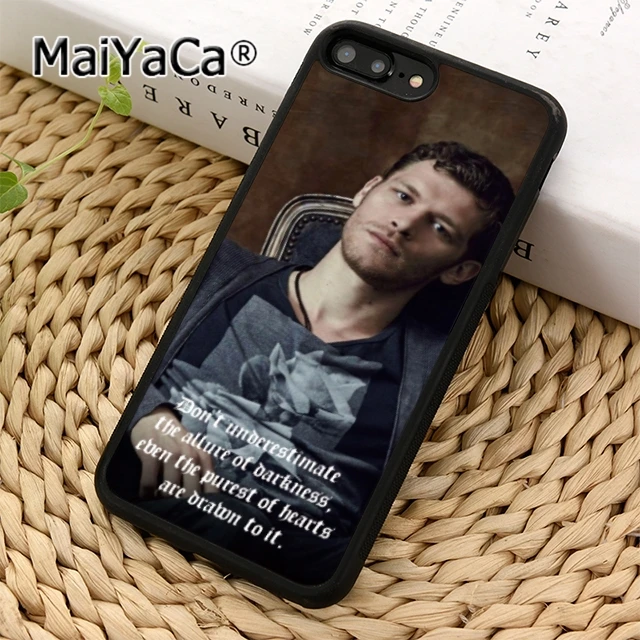 MaiYaCa The Originals Klaus Quotes Phone Case Cover For iPhone 11 pro 5 6s 7 8 XR XS max Samsung Galaxy S5 S6 S7 edge S8 S9 plus | Мобильные