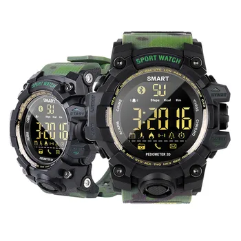 

MK28S Smart watch Passometer Fitness Tracker Watch Message Reminder Call Reminder Remote Control IP67 Waterproof 24 hour Clock