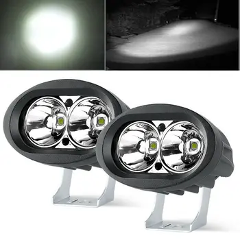 

2pcs 4" 20W Led Work Light Bar Pods Spot Driving Offroad Fog Lamp SUV ATV Truck Work Lights Stainless Steel