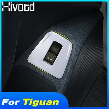 

Hivotd For Volkswagen VW Tiguan 2019 2018 2017 Car Rear Trunk Tailgate Switch Button Cover Trim Interior Refit Kit Accessories