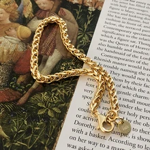 Женский золотой браслет из настоящего 925 пробы, Серебряные широкие большие золотые браслеты для женщин, подарок на день Святого Валентина, женский модный браслет