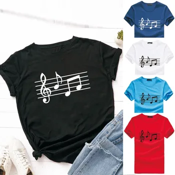 

Summer New T Shirt Design Unisex 3D Printing Round Neck Tshirt Musical Short Sleeve Clothes Shirt Valentine's Day Top Blouse#C12