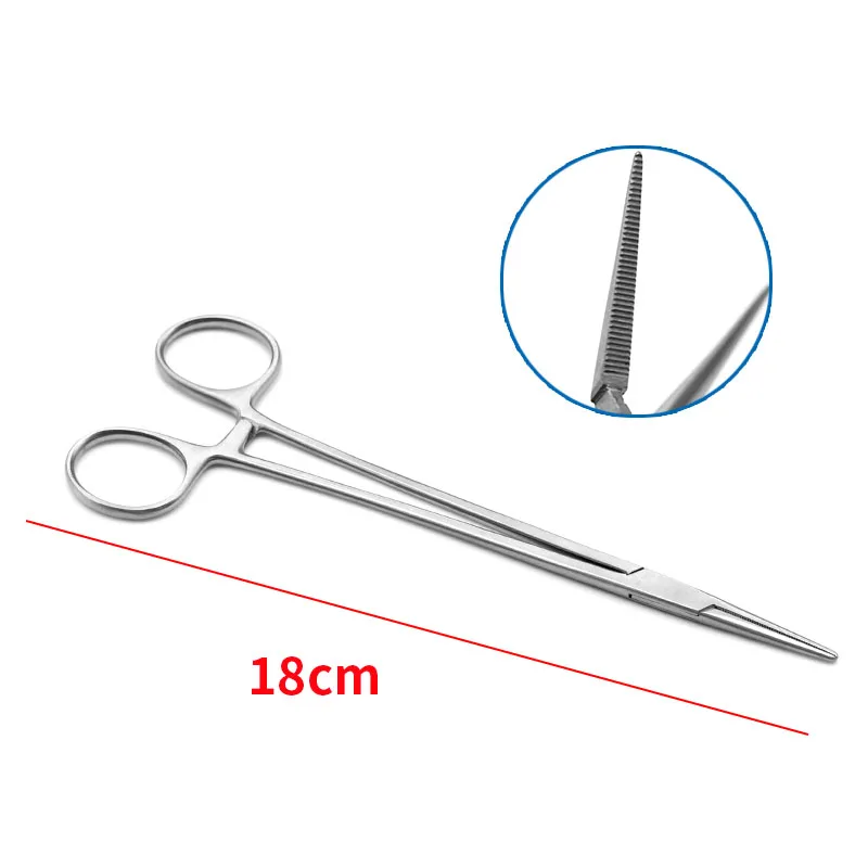 SKU-5-不锈钢止血钳-直头 18cm