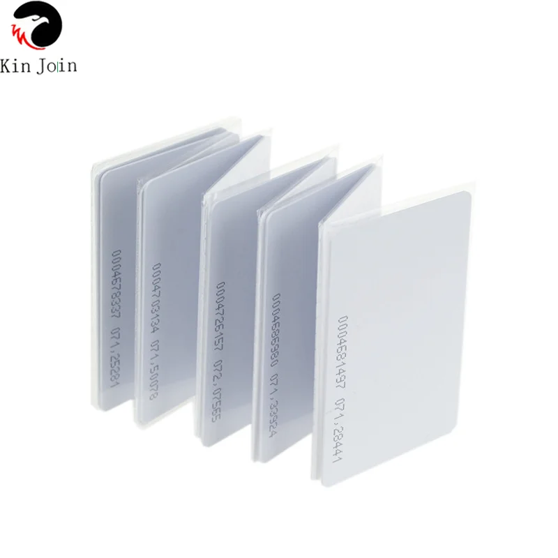 PVC PLASTIC Blank ID Card Credit Thin White Available For Printer | Безопасность и защита