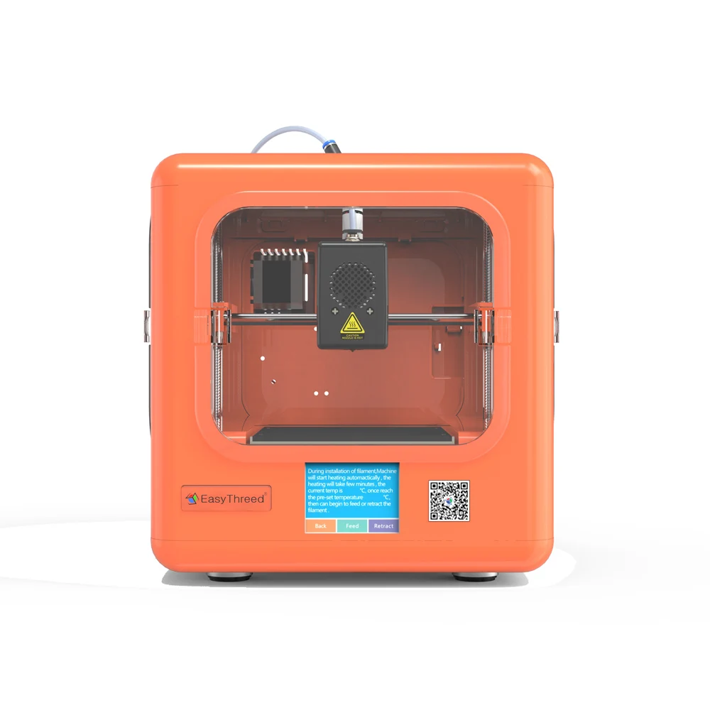 Easythreed ET-4000+ обновленная версия настольного мини 3D-принтера FDM 2,8-дюймовый ЖК-Функция касания экрана 120*120*120 мм размер печати