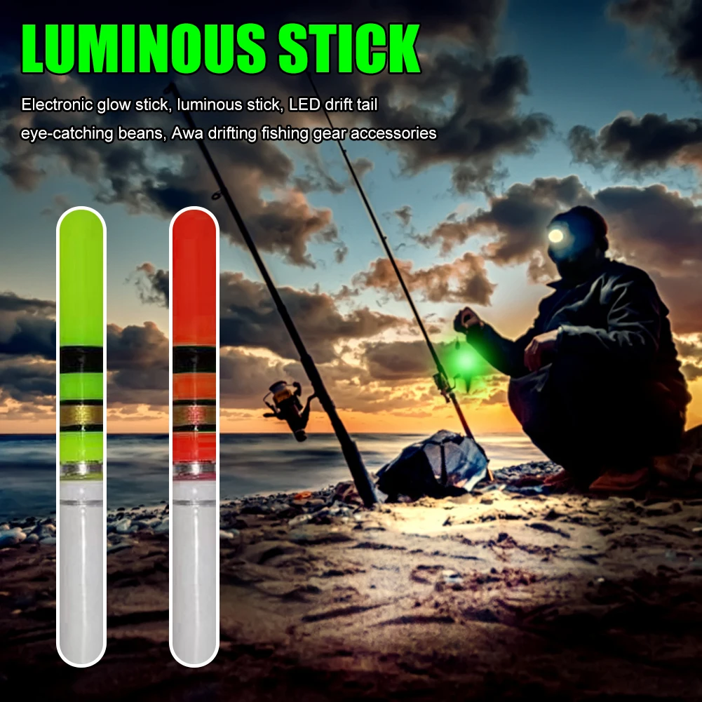 Night Fishing LED Floating Light Sticks with Battery Electronic