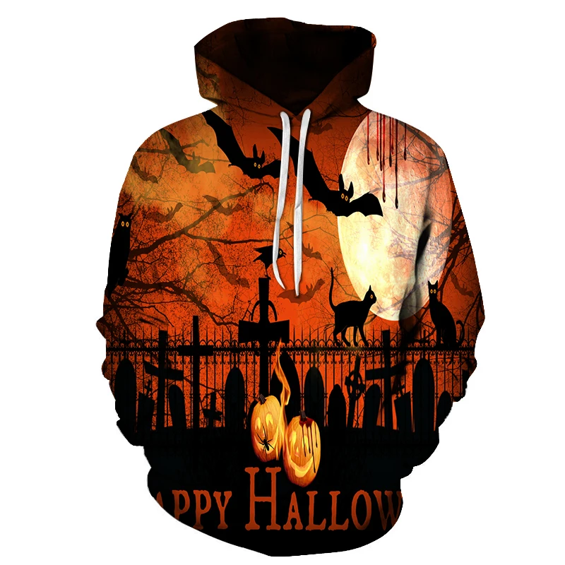 

The Nightmare Before Christmas Jack Skull Cosplay Hoodie Men Women Fashion Hooded Pullover Sweatshirts Halloween Costumes Tops