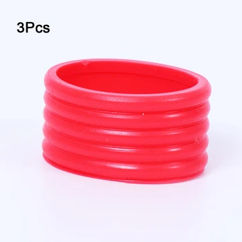 

Band Racket Racquet Practical Silicone Elastic 3pcs Absorb Sweat Tennis Grip Ring Protector Absorbing Badminton Sports Handle's