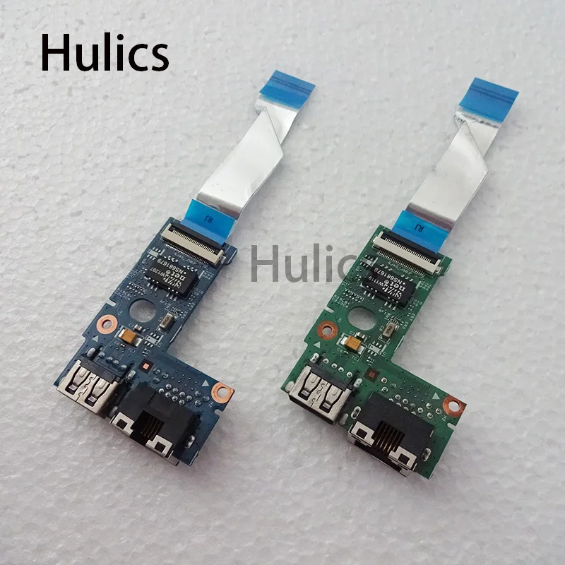 

Hulics Original LA57 RJ45 USB Board W/Cable For Lenovo Z570 Z575 B570 B575 B570E B575E V570 Series,P/N: 48.4IH06.01M