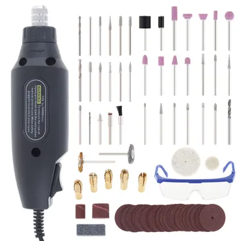 

73pcs/set 16000RPM Rechargeable Mini Electric Grinder Set with Goggle Locking Function for Engraving Punching Polishing Machine