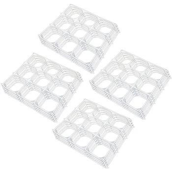 

20 Balloon Wall Grid Latex Balloon Molding Accessories Plastic 9 Hole Balloon Fence for Birthday Wedding Decoration