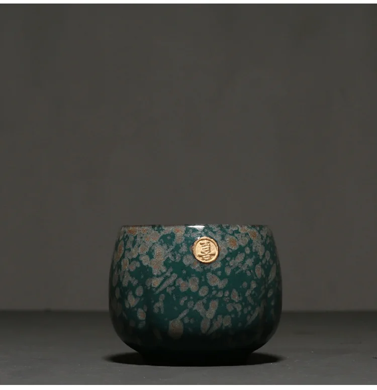 PINNY 170 мл Ретро грубая керамическая печь чайные чашки японский стиль кунг-фу чайные чашки термостойкие чайные чаши посуда для напитков