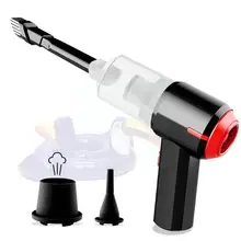 

2in1 Mini Air Duster Electric Cleaner Tool Handheld Vacuum Cleaner & Cordless Air Blower For Computer Keyboard Piano Laptop B1p9