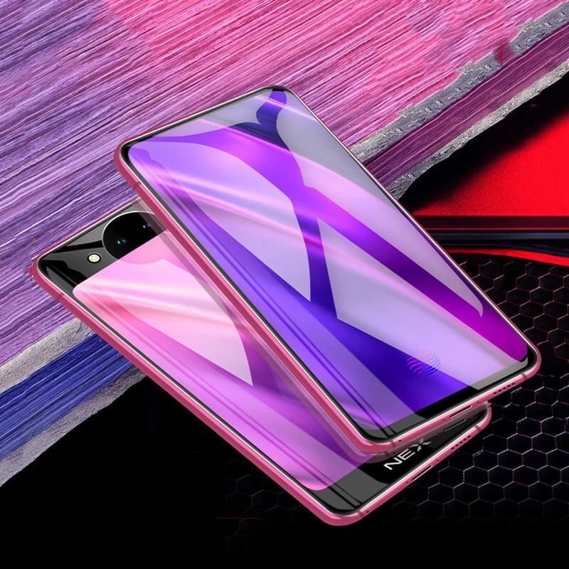 ДЛЯ VIVO NEX 2 Dual Display 6 39 &quotпереднее и заднее закаленное стекло для Nex2 Nex анти синяя