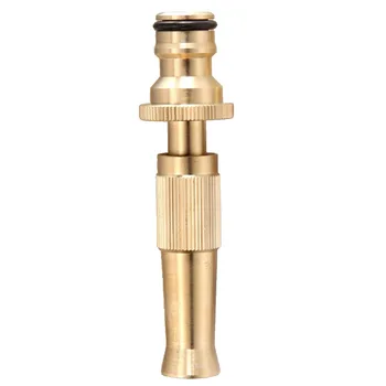 

3" / 4" Gold High Pressure Hose Spray Gun Brass Head Garden Water Nozzle copper