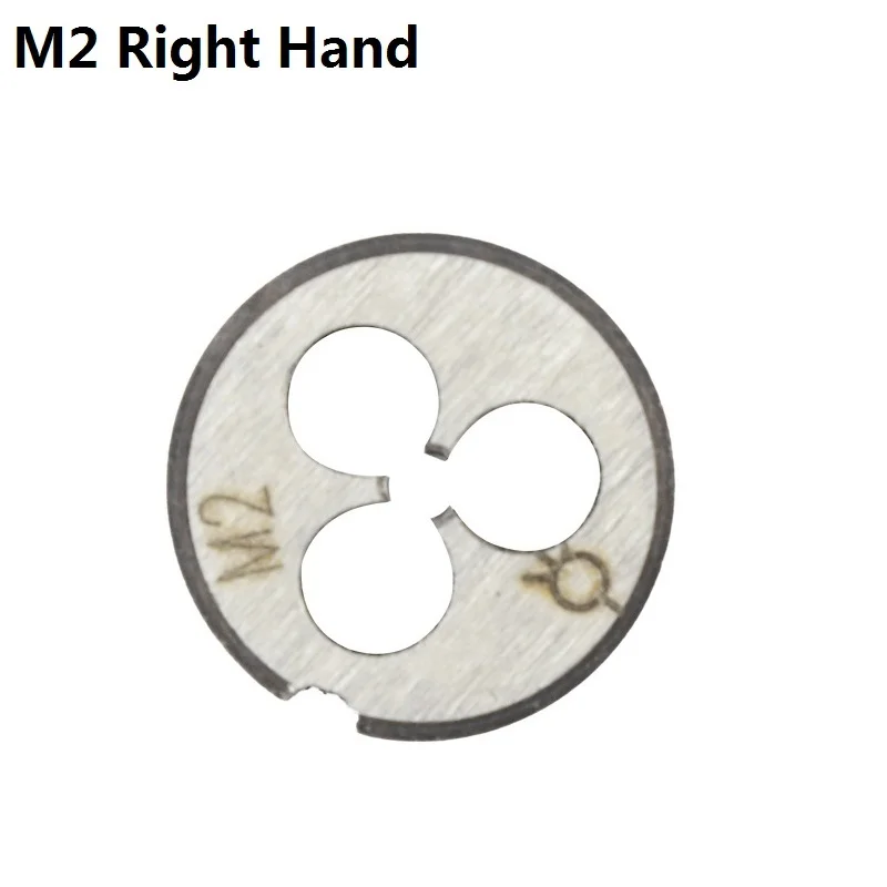 1 шт. M2 M6 M7 M8 M10 M12 M13 M14 M16 Метрическая резьба для правой руки, резьбовые инструменты, круглая резьба - Цвет: M2