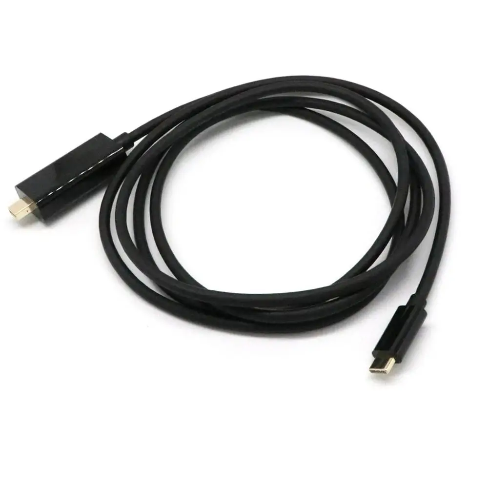 1,8 метров 4 K* 2 K USB 3,1 C Тип C Thunderbolt к мини-дисплею Порт DP 4 K адаптер кабель подходит для Macbook