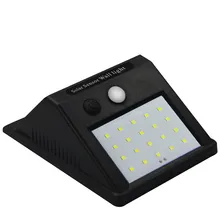 Производители Лидер продаж Водонепроницаемый 8/12/16/20LED Открытый Солнечный Сенсор настенный светильник сада торшер