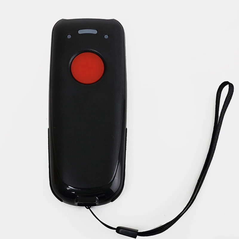 Wireless Bluetooth Barcode Scanner Portable Reader Red Light Ccd Bar Code Scanner for Ios Android Windows