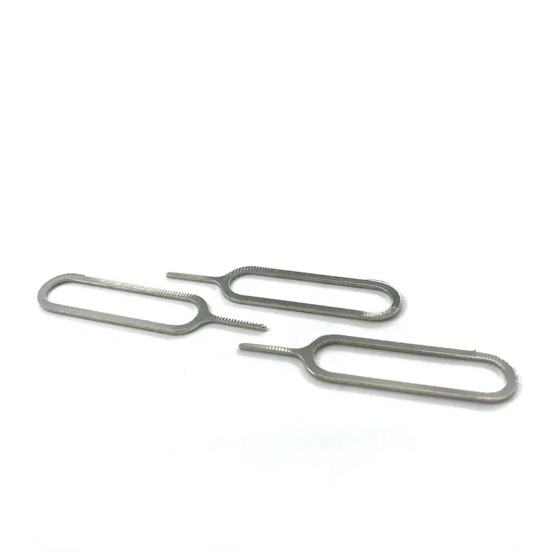  10000pcs /lot Sim Card Remover Tool Pin Needle Replacement Parts for Smartphone iPhone Samsung Blac