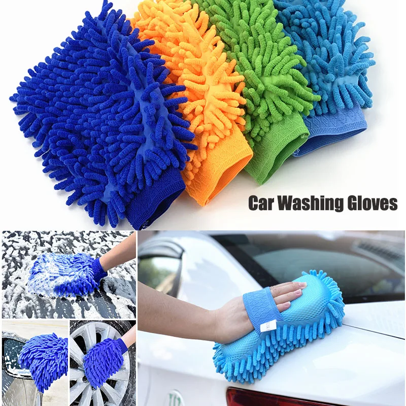 1pc Car Home Cleaning Gloves For Skoda Octavia Yeti Roomster Fabia Rapid Superb KODIAQ Citigo KAMIQ KAROQ SCALA VISION X |