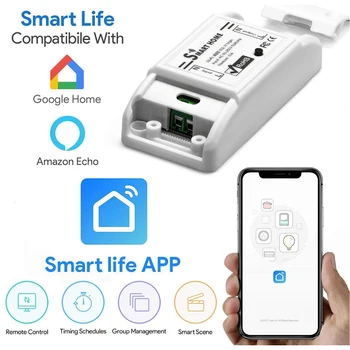 

Smart on / off interrupter WIFI network connection APP remote control AC90V 250V switch