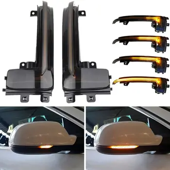 

LED Rearview Mirror Indicator Blinker Light Dynamic Turn Signal For Audi A3 S3 8P 2010 A4 S4 B8.5 A5 S5 RS5 2013 2016