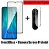 2in1 Protective Glass For Xiomi Redmi X3 Note 7 8 pro 8T 9s Mi Poco X3 For Xiaomi Redmi note8 pro note 9 Camera Screen Protector ► Photo 2/6