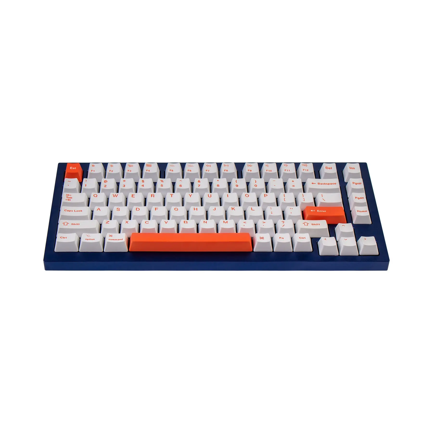 Keychron-tintura-sub Pbt Keycap Grupo Laranja q1 q2 k2 - Imagem 3