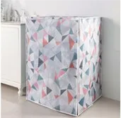 1 шт. с принтом солнцезащитный пылезащитный чехол Чехол для стиральной машины водонепроницаемый чехол стиральная машина защитная Пылезащитная куртка 2 типа - Цвет: B3-sanjiao