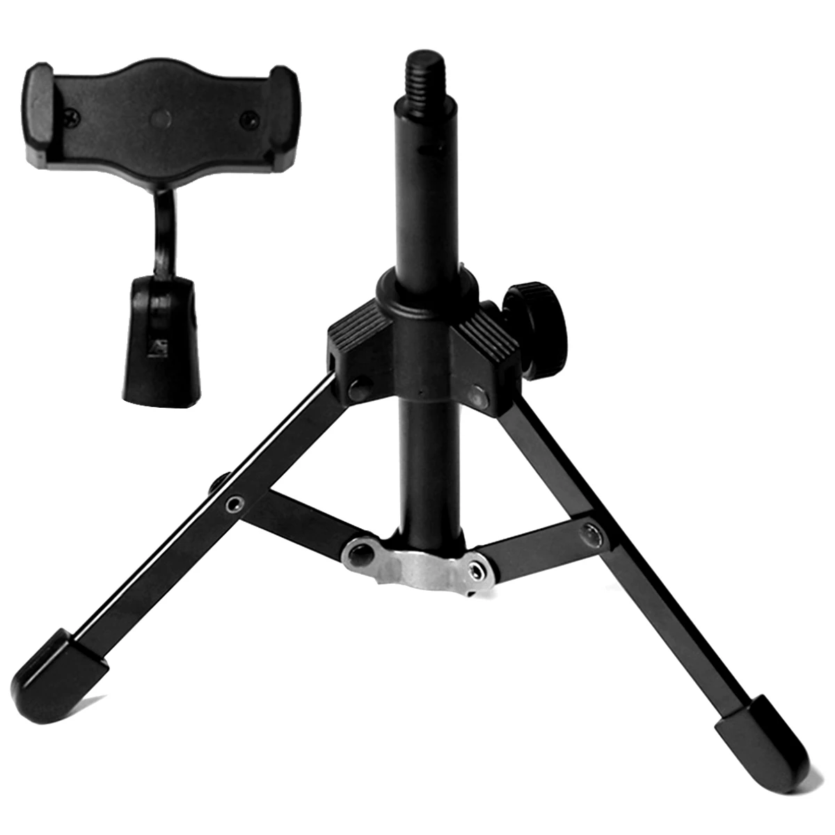 

New SOONHUA Multi-Function Tripod Folding Tripods With Phone Clip Desktop Tripod Stand With 3/8inch Thread Dropshipping