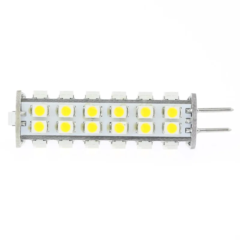 Светодиодная лампа G6.35 51 SMD 3528 с широким напряжением AC/DC10 30V 3 Вт белый теплый 15