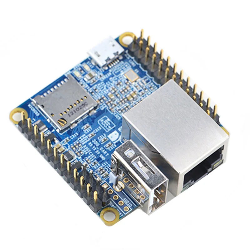 NanoPi NEO комплект теплоотвод+ USB к ttl Последовательный модуль+ Allwinner H3 макетная плата+ USB линия NP016+ 8G MicroSD карта