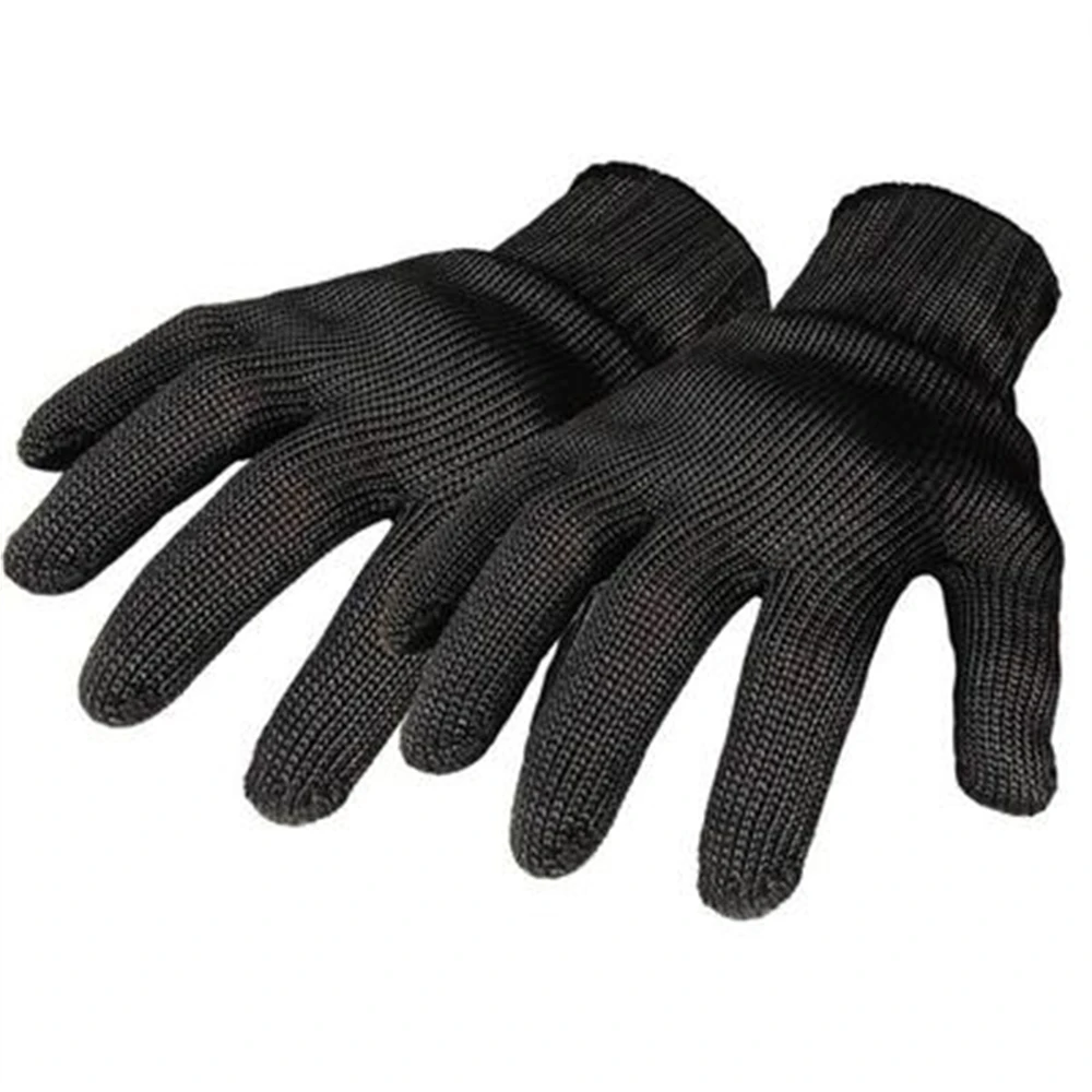 Guantes anticorte de policía, guantes de trabajo de seguridad, color gris y  negro, Nivel 5, resistentes a Cortes - AliExpress